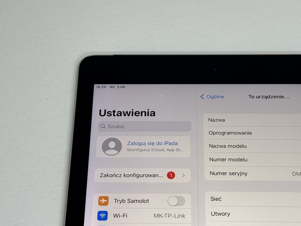 iPad Air 2 (A1567) 16GB - Cellular (LTE) - faktura VAT 23%