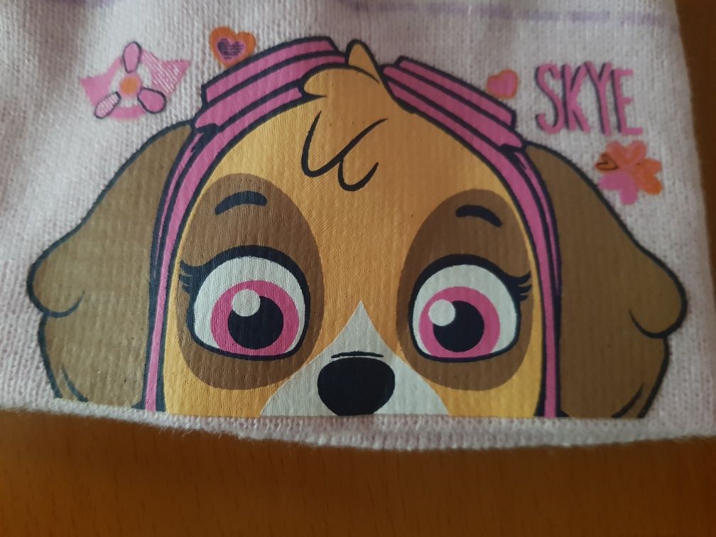 Czapeczka z rękawiczkami Paw Patrol