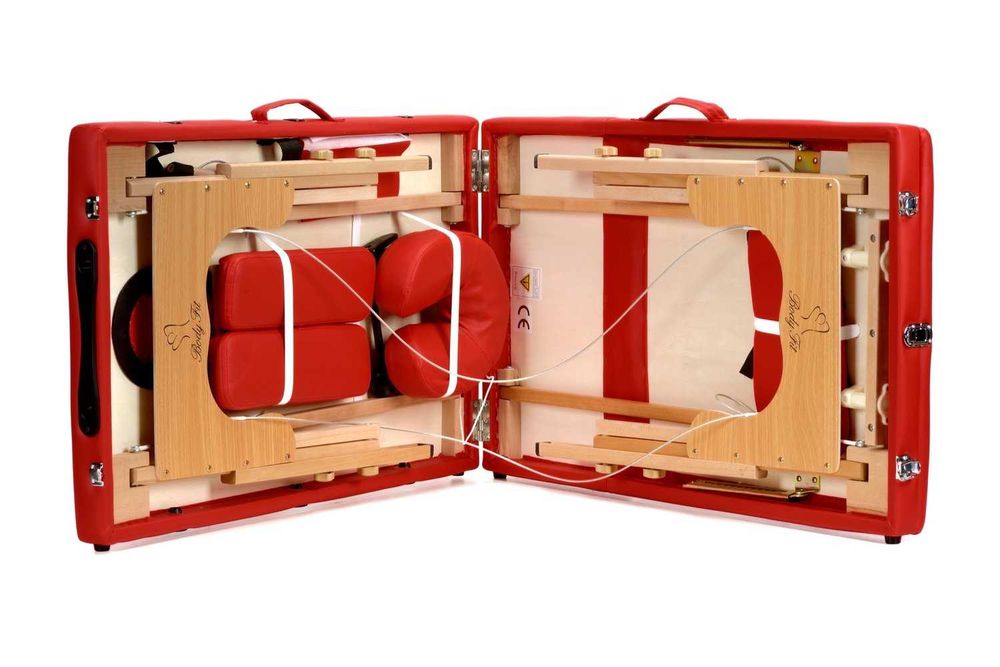 Drewniany Stół Masażowy - 3 Segmenty dla Profesjonalistów (Wysyłka)