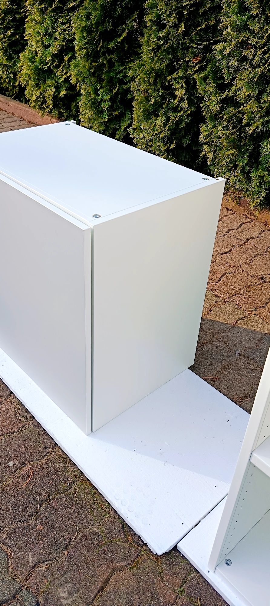 Szafki kuchenna IKEA jasny siwy front