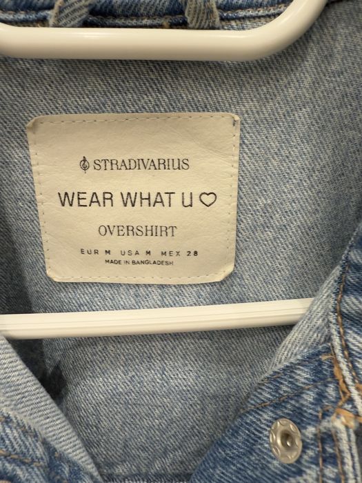 Куртка сорочка Stradivarius і вітрівка Guess