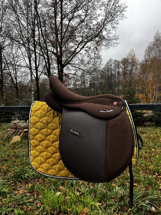 nowe siodło fair play brązowe