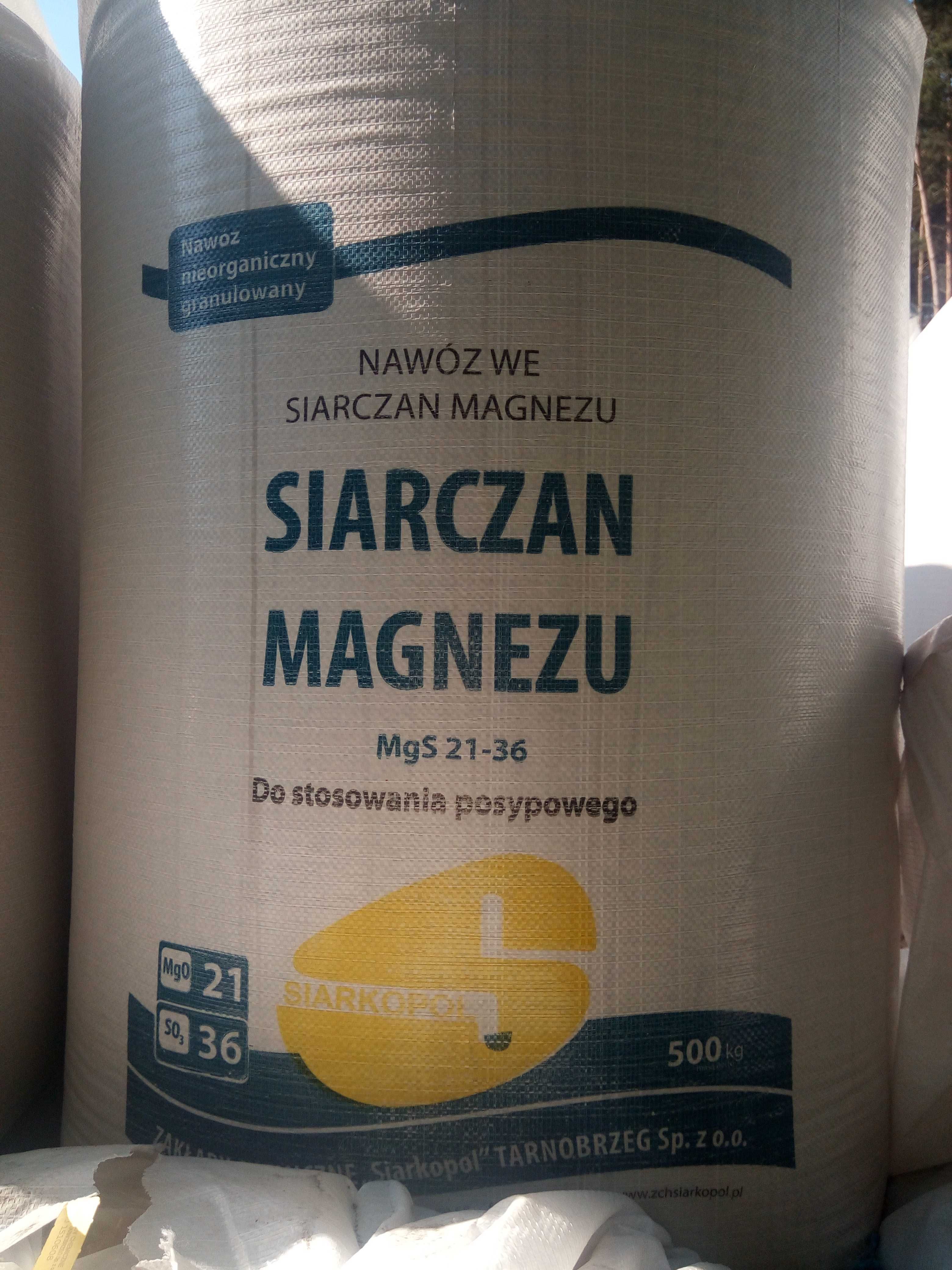 Siarczan Magnezu posypowy, siarczan magnezu granulowany