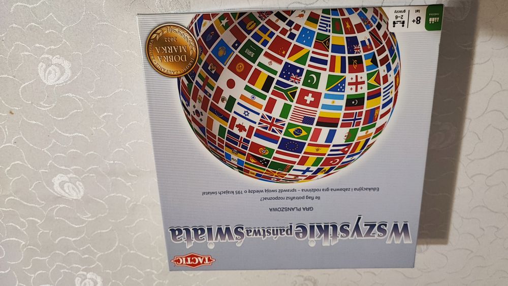 Gra planszowa wszystkie państwa swiata TACTIC