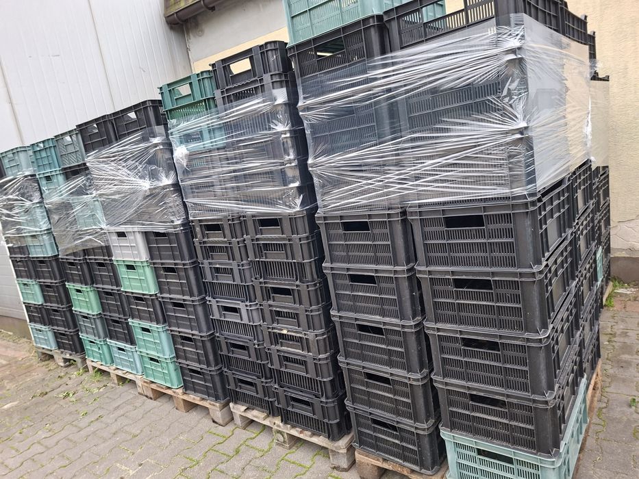 Skrzynki plastikowe owoce warzywa