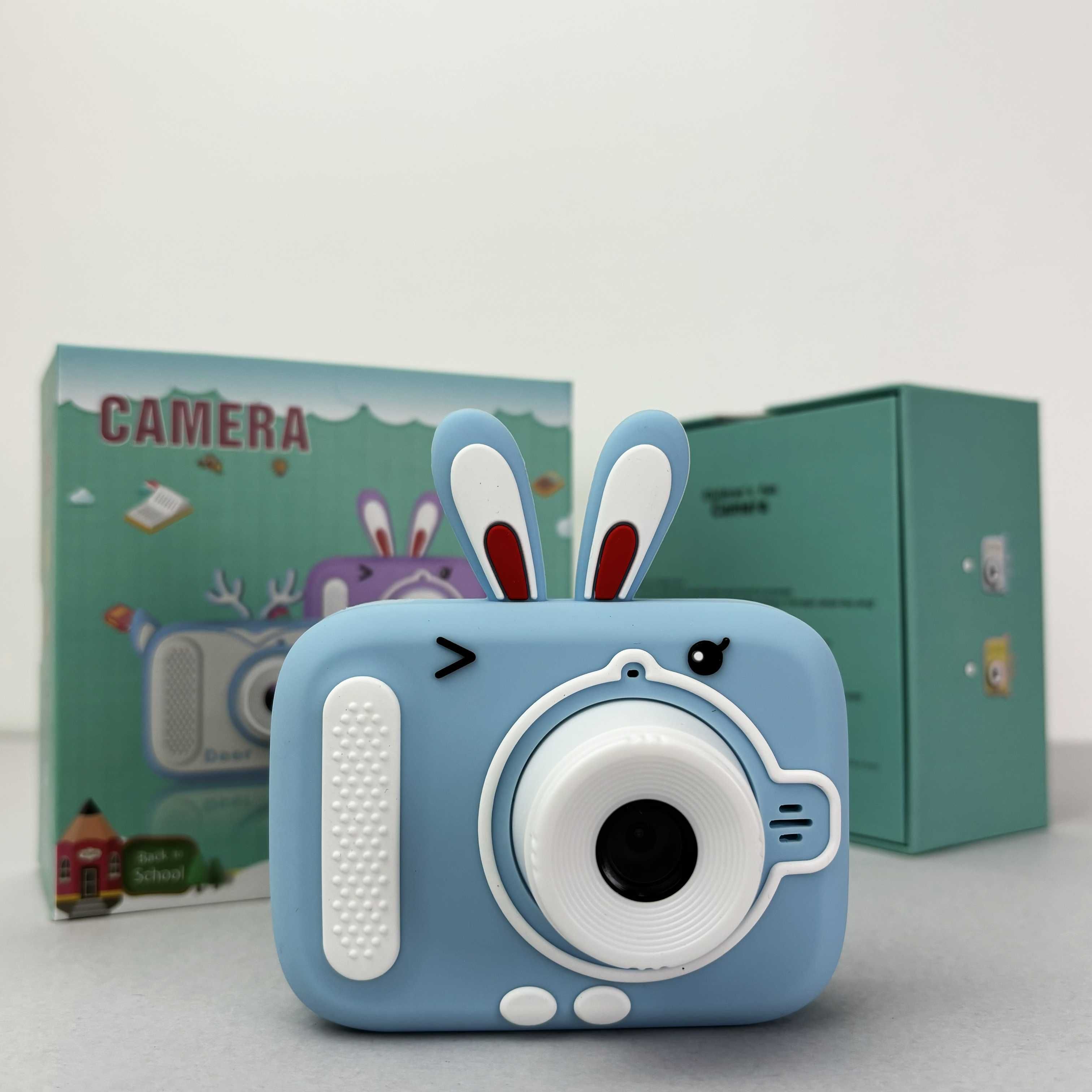 Детский фотоаппарат X900 Rabbit /  ET004 с селфи-камерой ОПТ / ДРОП