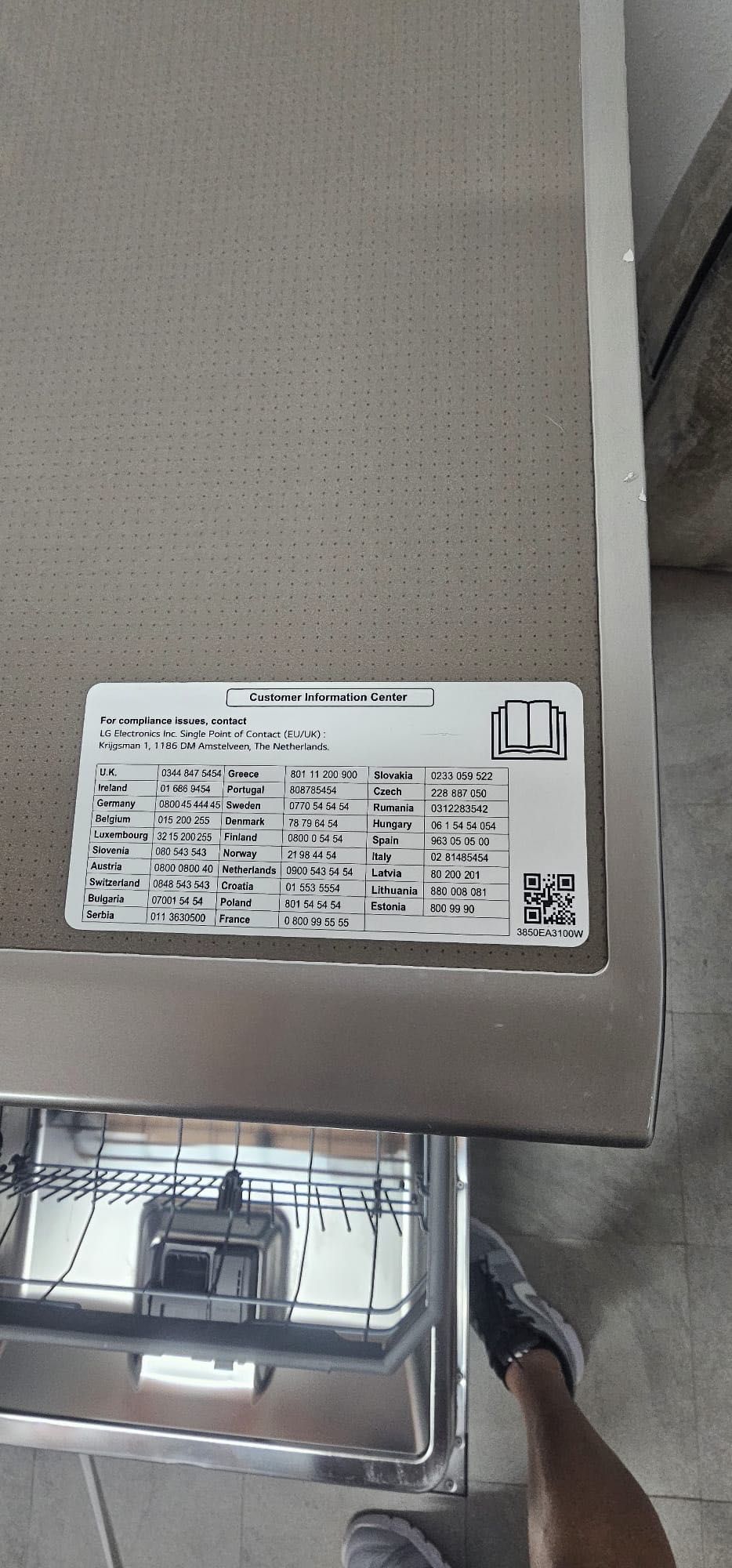 Vendo máquina semi nova LG