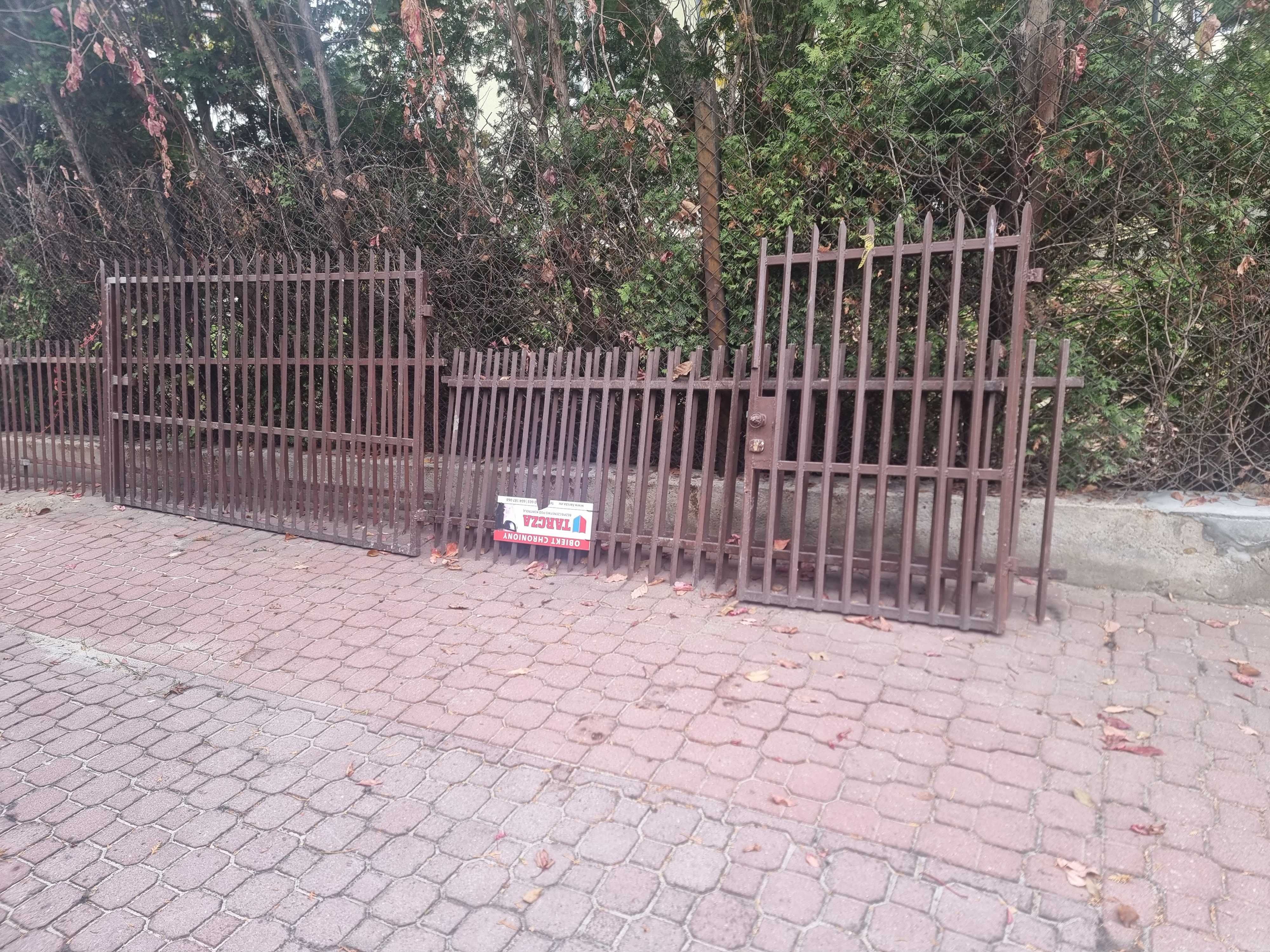 Ogrodzenie metalowe przęsło metalowe