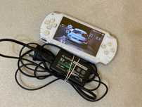 Konsola Sony PSP White 1004 Sprawna Zasilacz/Karta 16GB Przerobiona
