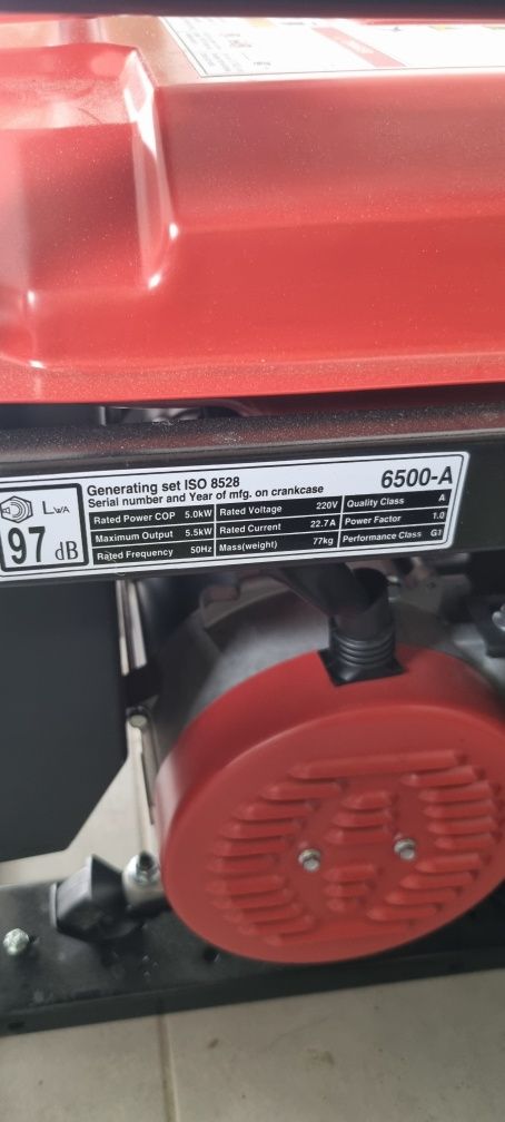 Gerador monofásico 5500W