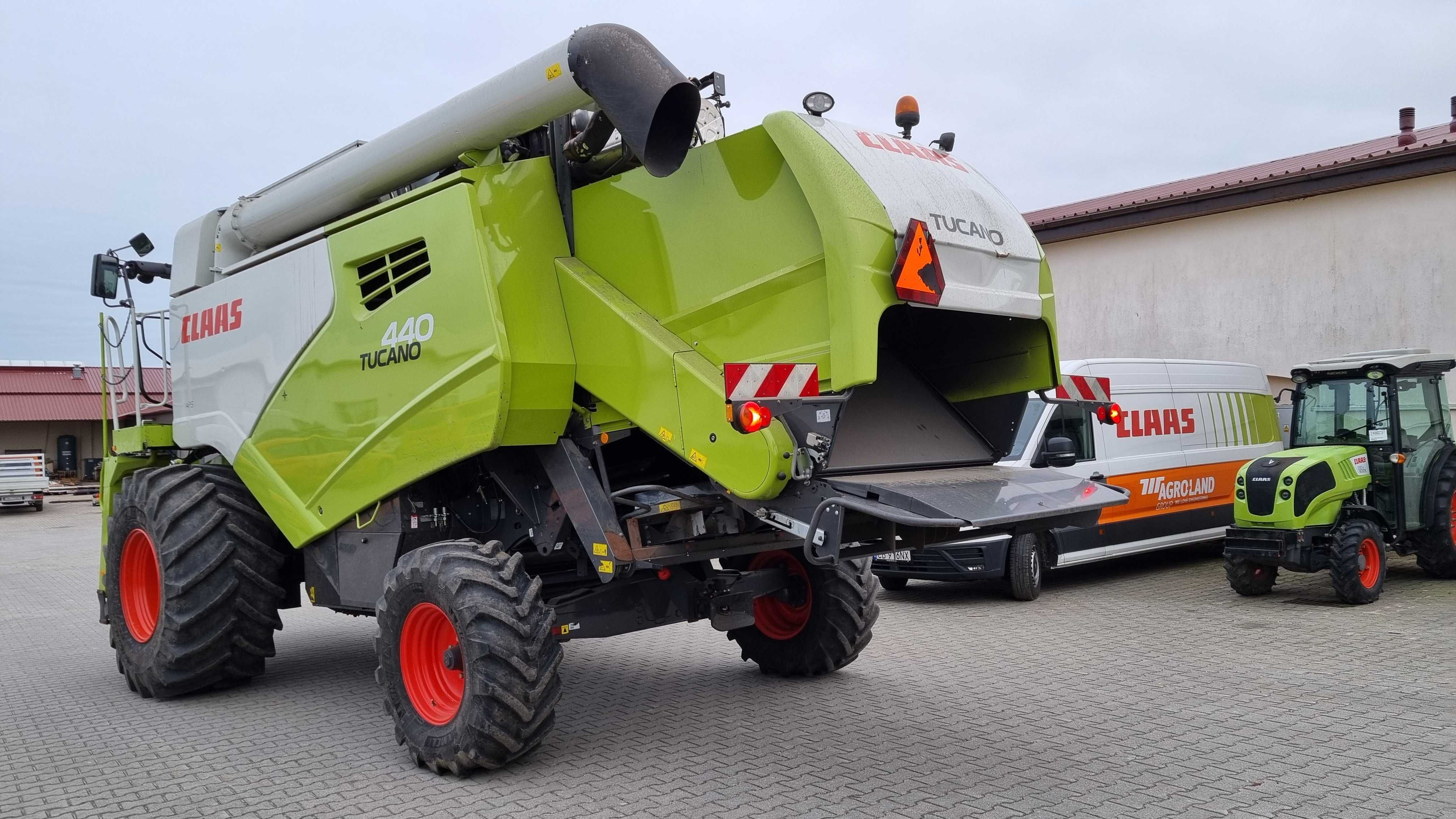 Kombajn zbożowy CLAAS TUCANO 440 rok 2019 stan bdb