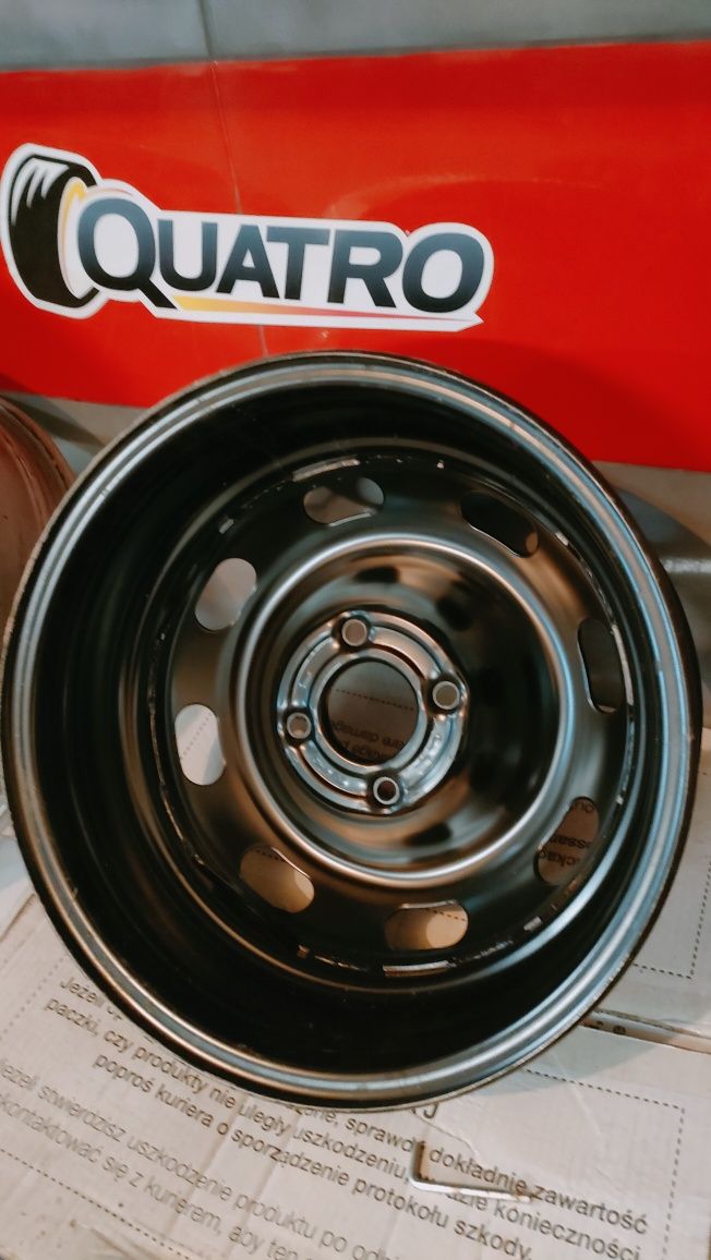 Felgi Stalowe 15'' 4x108 NOWE peugeot citroen