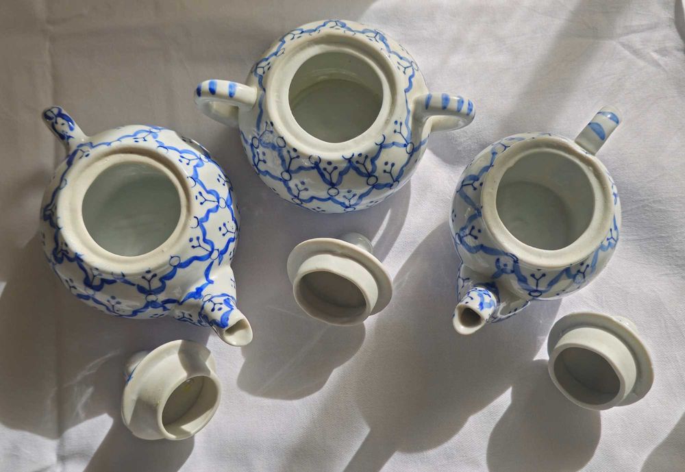 Par de bules + sucareiro