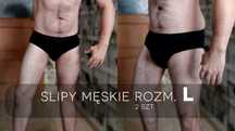 Slipy Męskie rozm. L * zestaw 2 szt.
