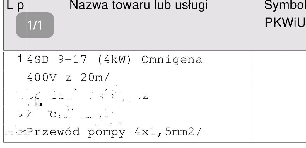 Pompa głębinowa - bardzo wydajna -