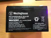 Батарея акумуляторна Westinghouse 12V, 9Ah, terminal F2