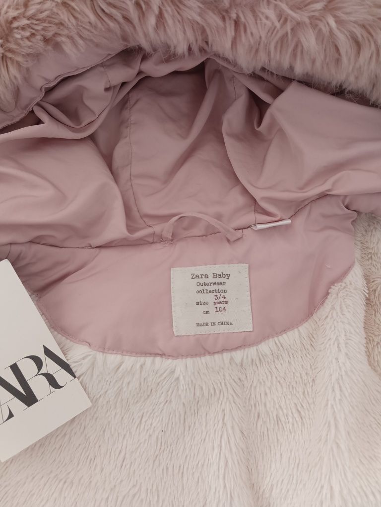 Kurtka Zara 104 puchowa