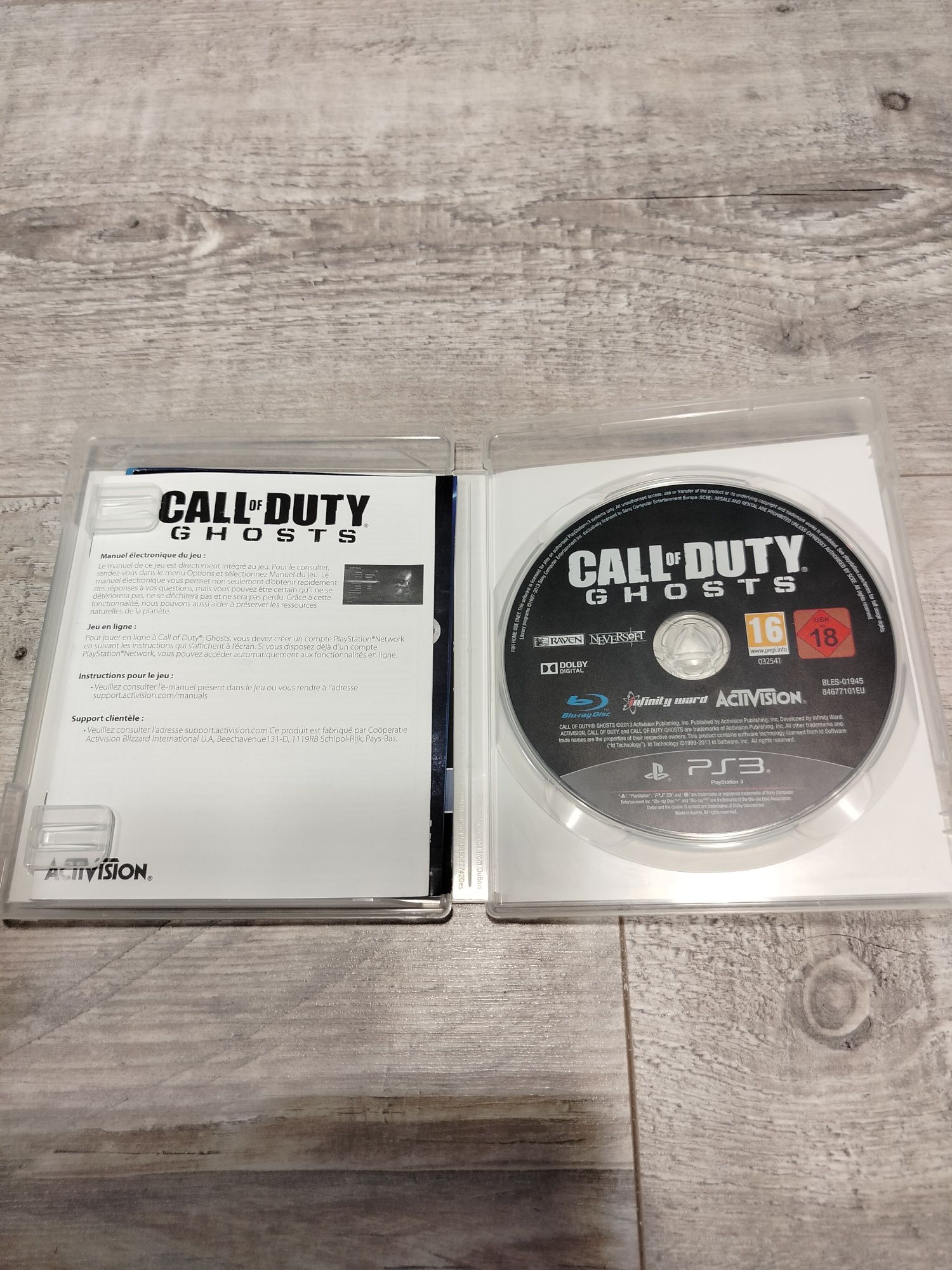 Gra call of duty ghosts ps3