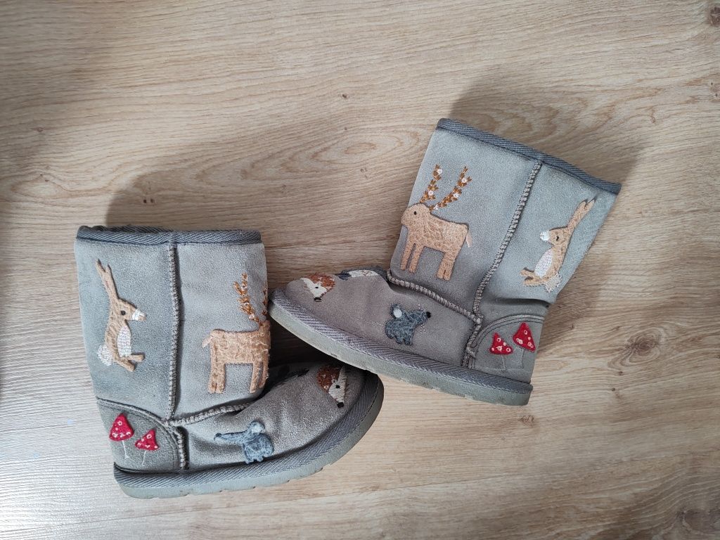 Śniegowce buty zimowe dziecięce Next rozmiar EU 26 uk 8 wkładka 16 cm