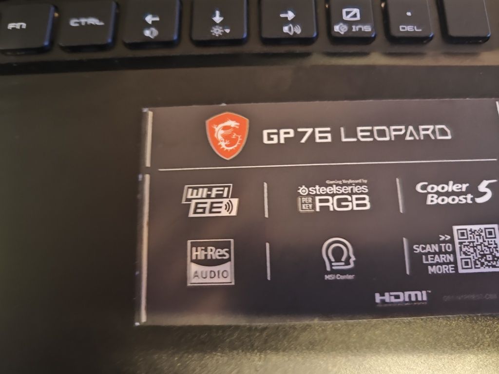 Laptop Gamingowy MSI GP76 Leopard