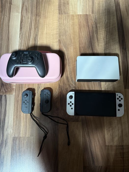 Nintendo switch OLED przerobione 256 gb