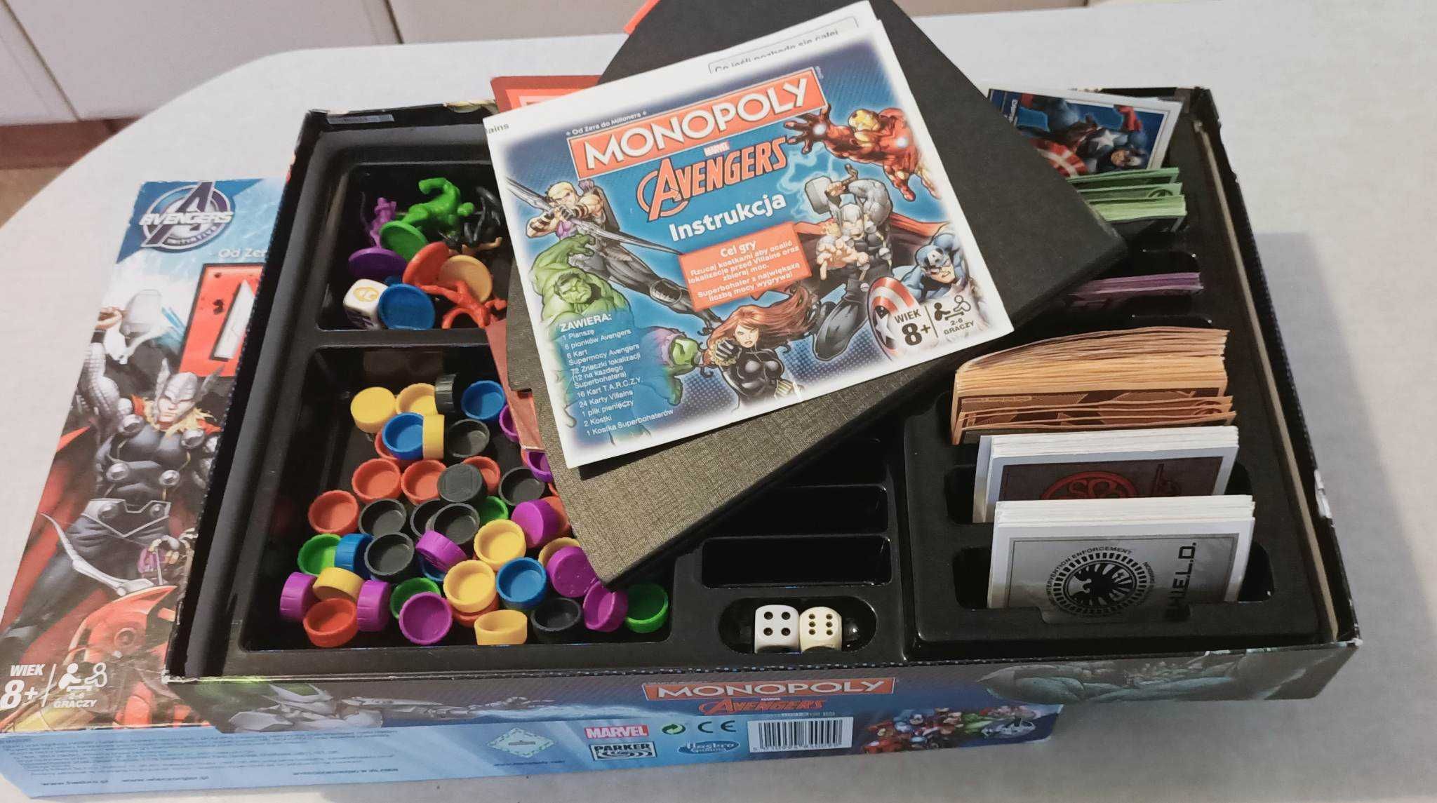 Monopoly AVENGERS edycja limitowana Hasbro Gaming