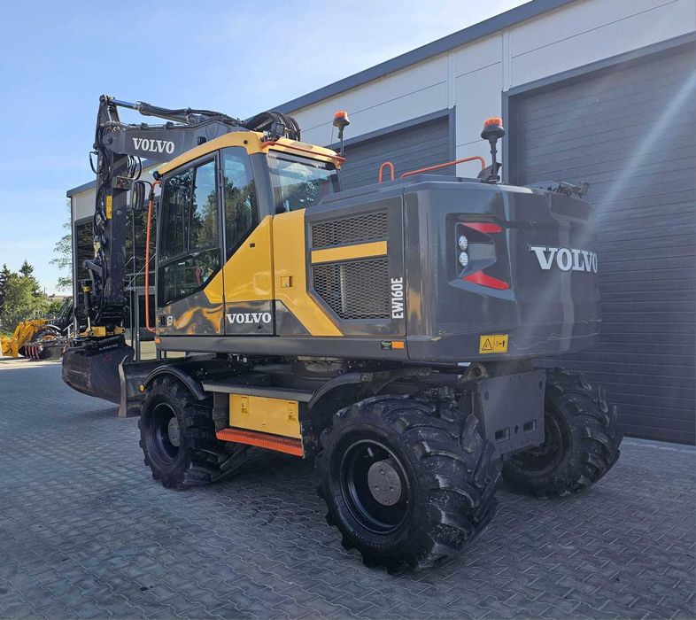 VOLVO EW160E 2017r ROTOTILT ENGCON Szczypce Joystik SVAB Oryginał GPS