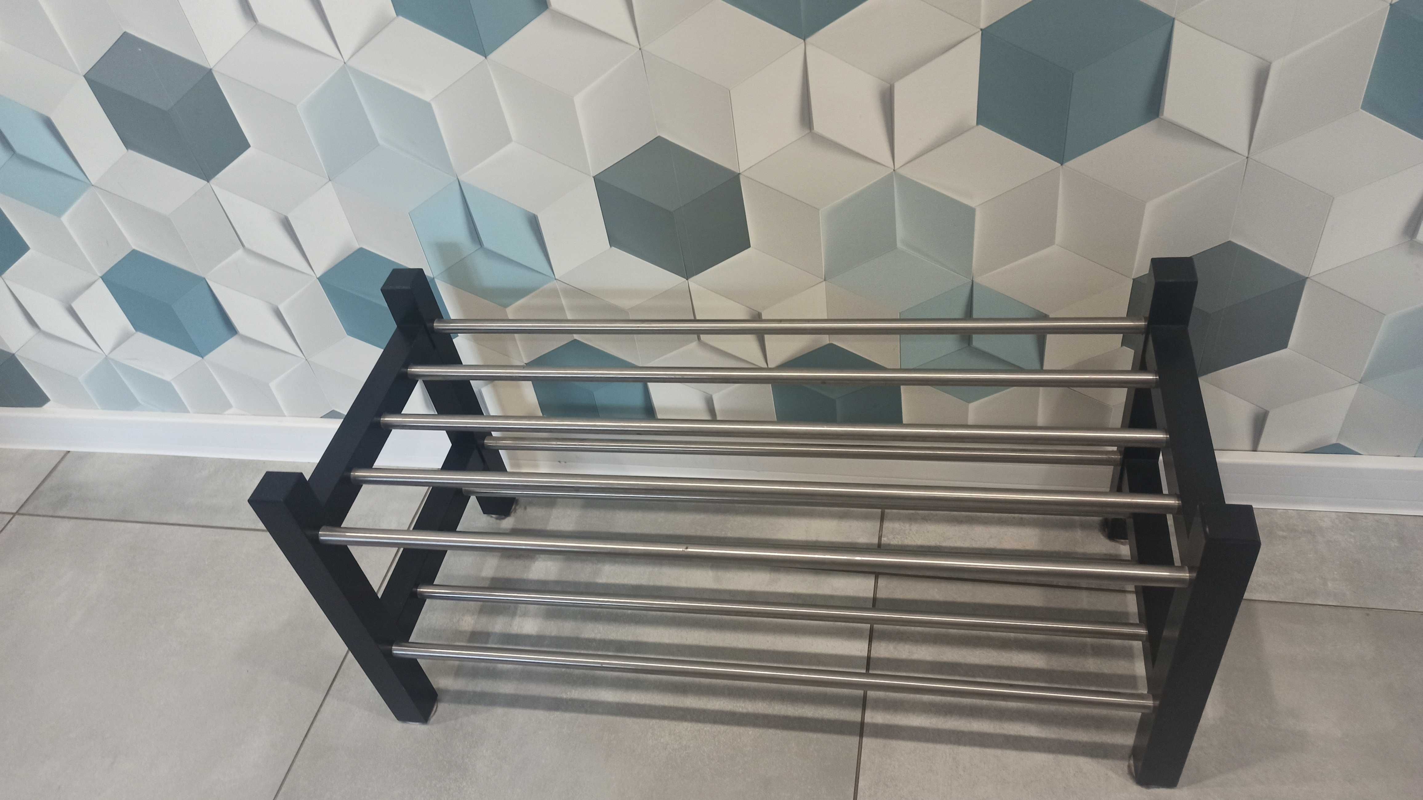 Półka na buty IKEA kolor czarny