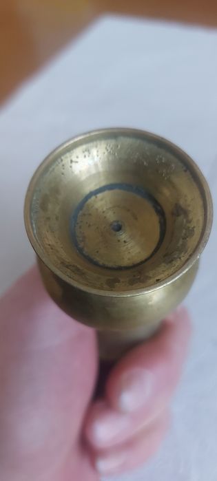 Dzbanuszek mosiężny .