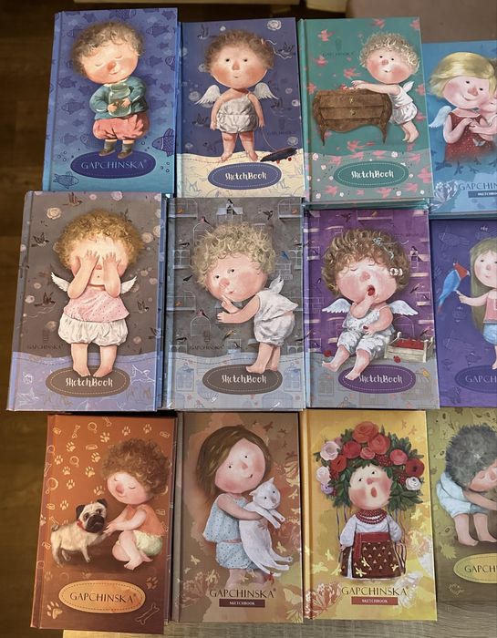 Блокнот скетбук Гапчинська