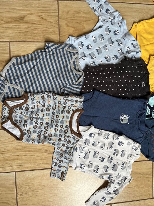 Body z długim rękawem 15szt. + 8 GRATIS rozm 68 COOL CLUB SMYK SO CUTE