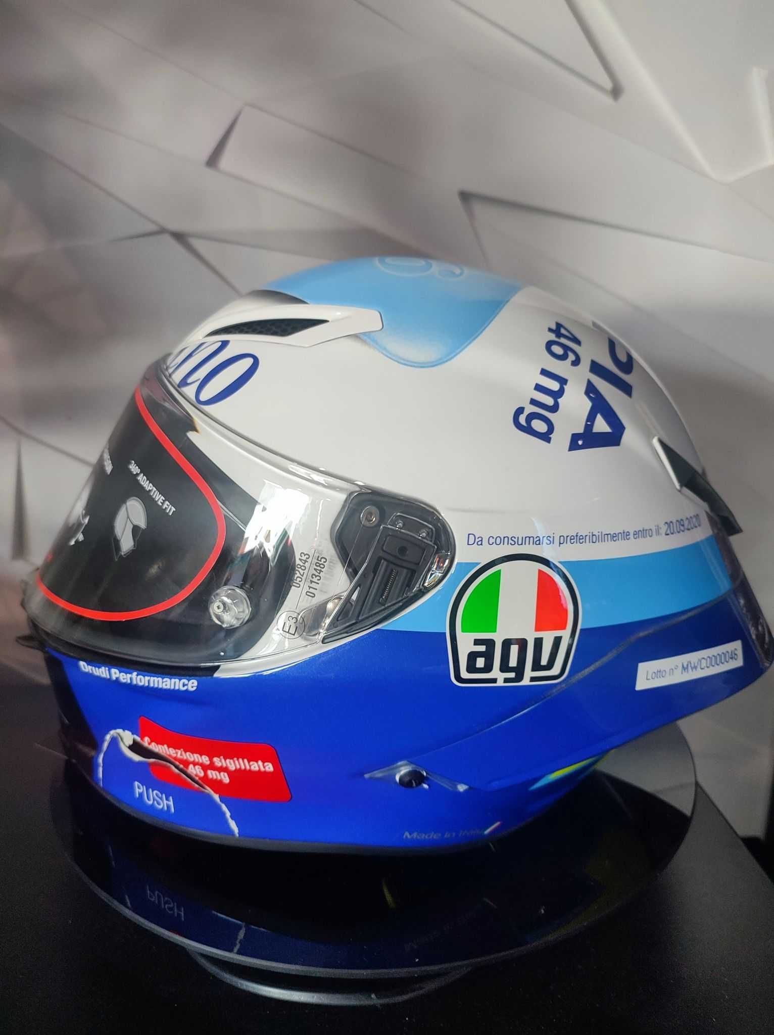 KASK AGV PISTA GP RR Rossi Misano 2020  `MS `ML RATY 0%