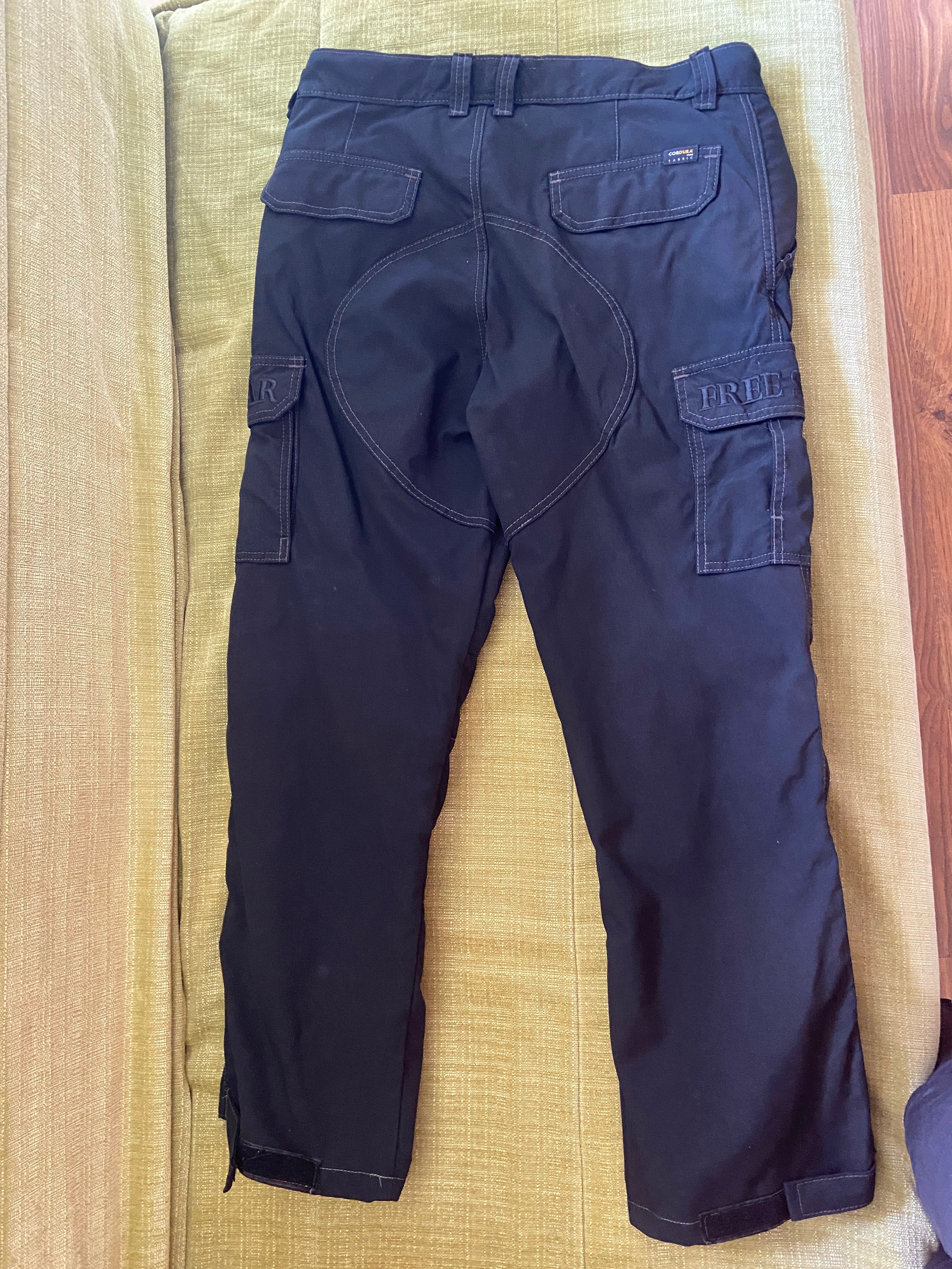 spodnie motocyklowe cordura , rozmiar M, czarne, super stan