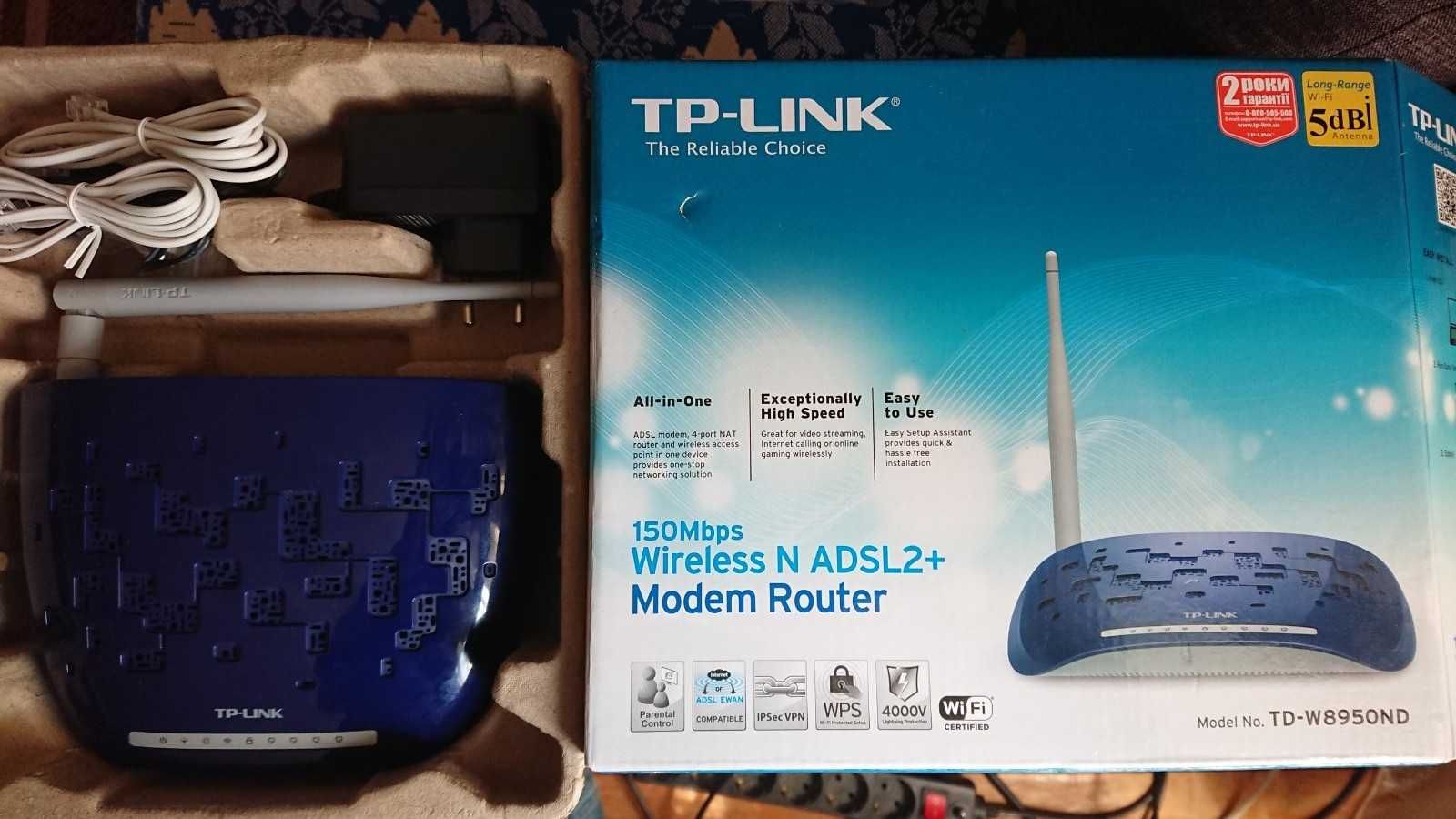 Modem Router TP-Link TD-W8950ND