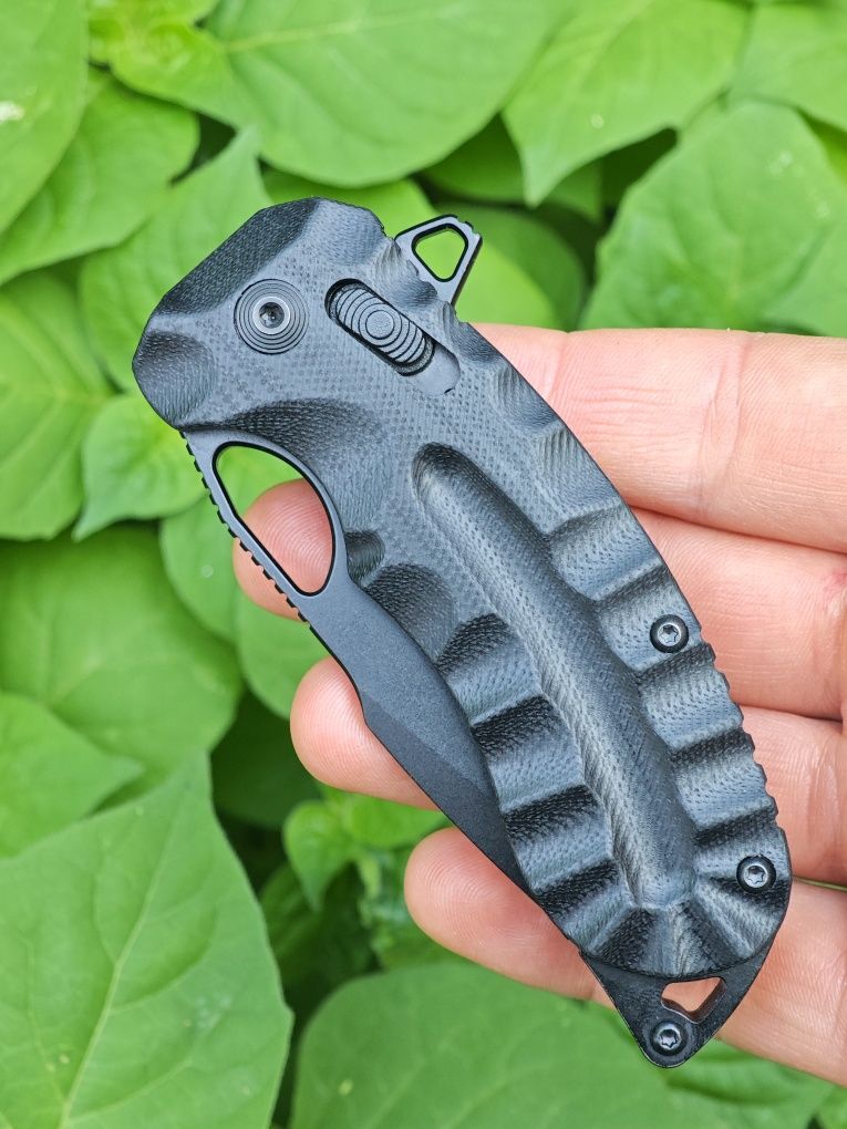 SOG Kiku XR G10,сталь D2,накладки из G10,подшипник,бочковидная рукоять