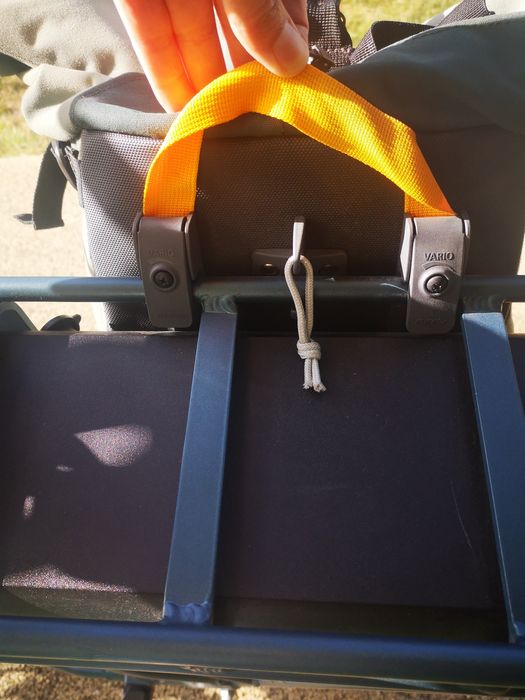 Mochila alforge de bicicleta decathlon