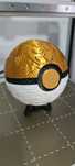 Pokebola Dourada personalizável