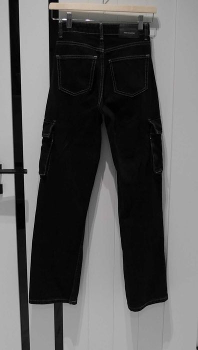 Bershka Cargo świetne spodnie 32 XXS