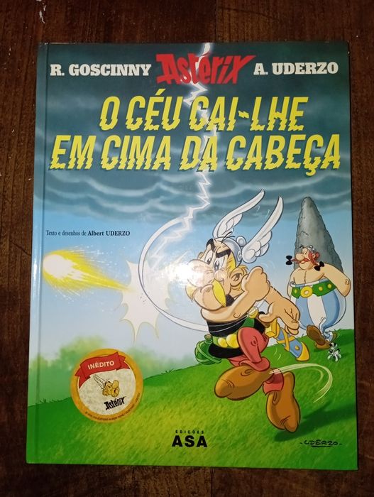 Livro Banda Desenhada "Astérix: O Céu Cai-lhe Em Cima Da Cabeça"