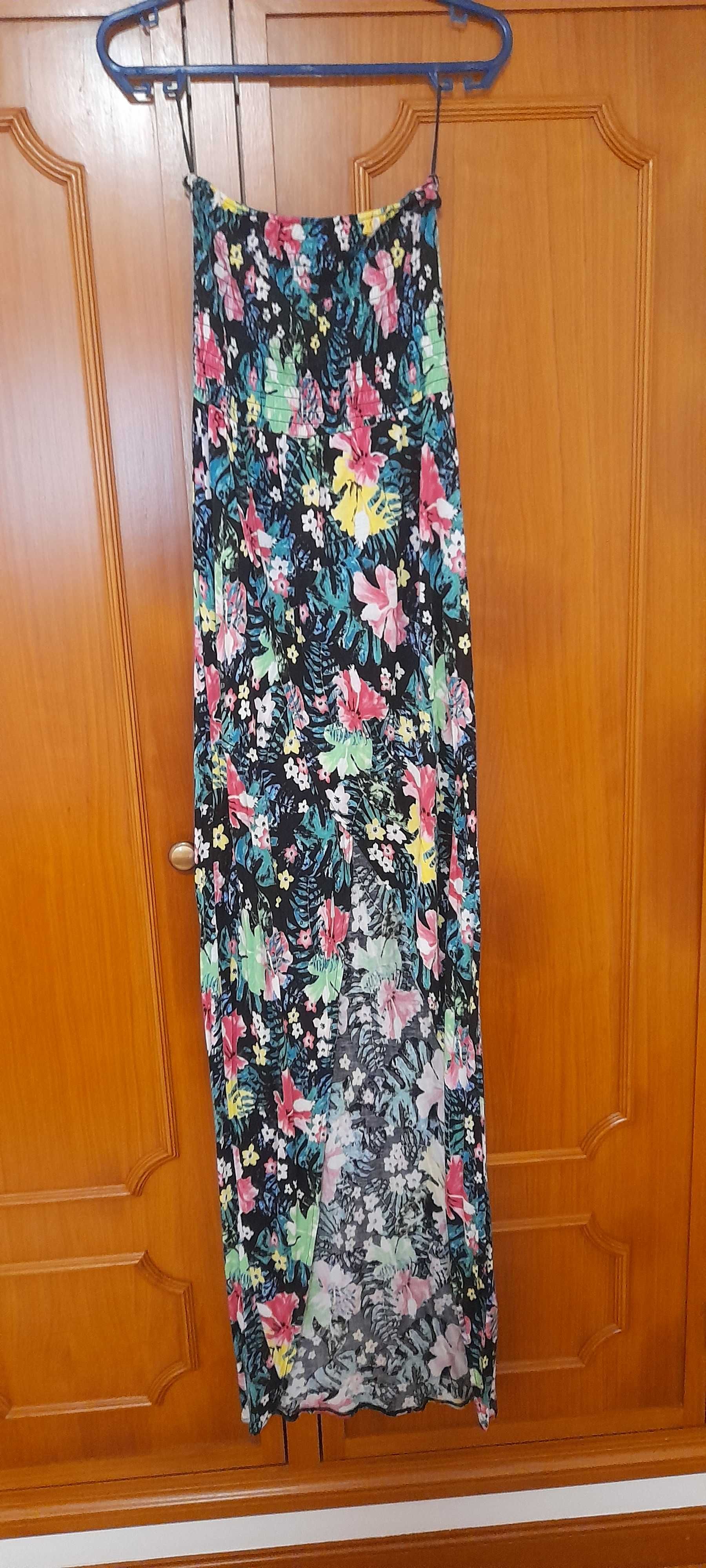 Vestido as flores