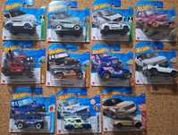 Jipes e Pickups HotWheels