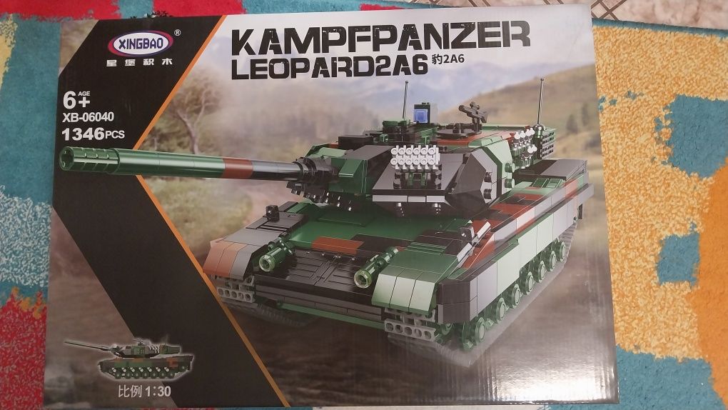 Лего танк леопард бу