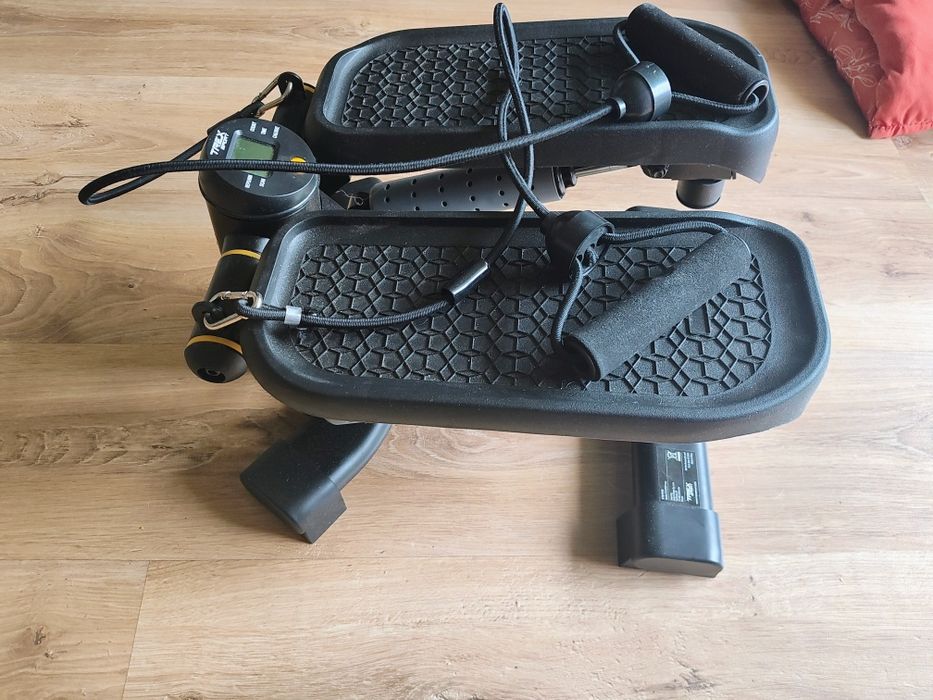Stepper Trec sport stan ideal skośny prosty linki oporowe licznik krok