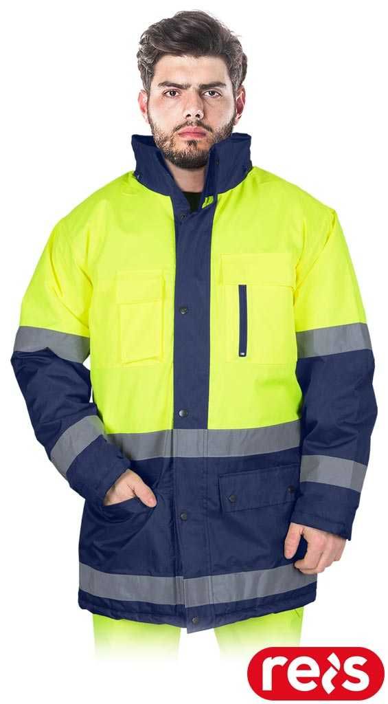 BLUE-YELLOW-J Kurtka zimowa XXL