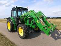 John Deere 6120 z turem John Deere 633, 6220, 6130, 6320