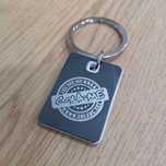 Porta-chaves personalizados - logo do cliente