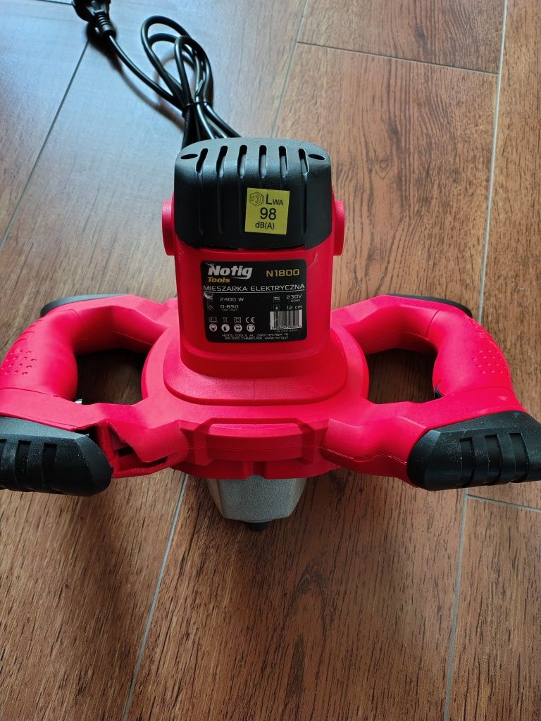 Mieszadło zaprawy kleju  230 V, 2400 W NOTIG