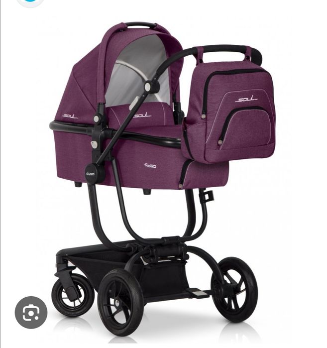 Візок EASY GO SOUL purple 2в1