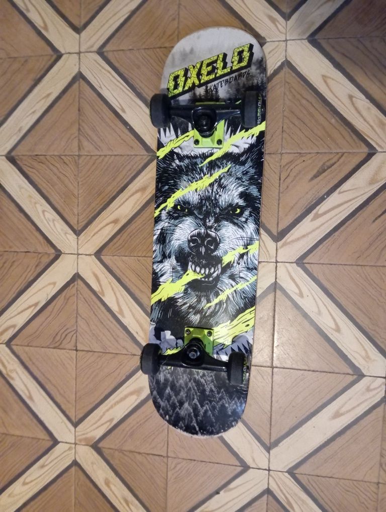 Skate design wolf