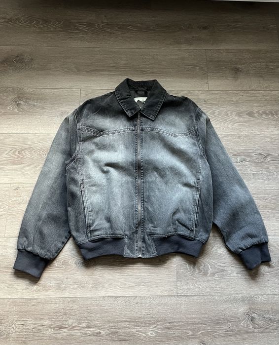 Джакет бомбер джинсовка (carhartt detroit)